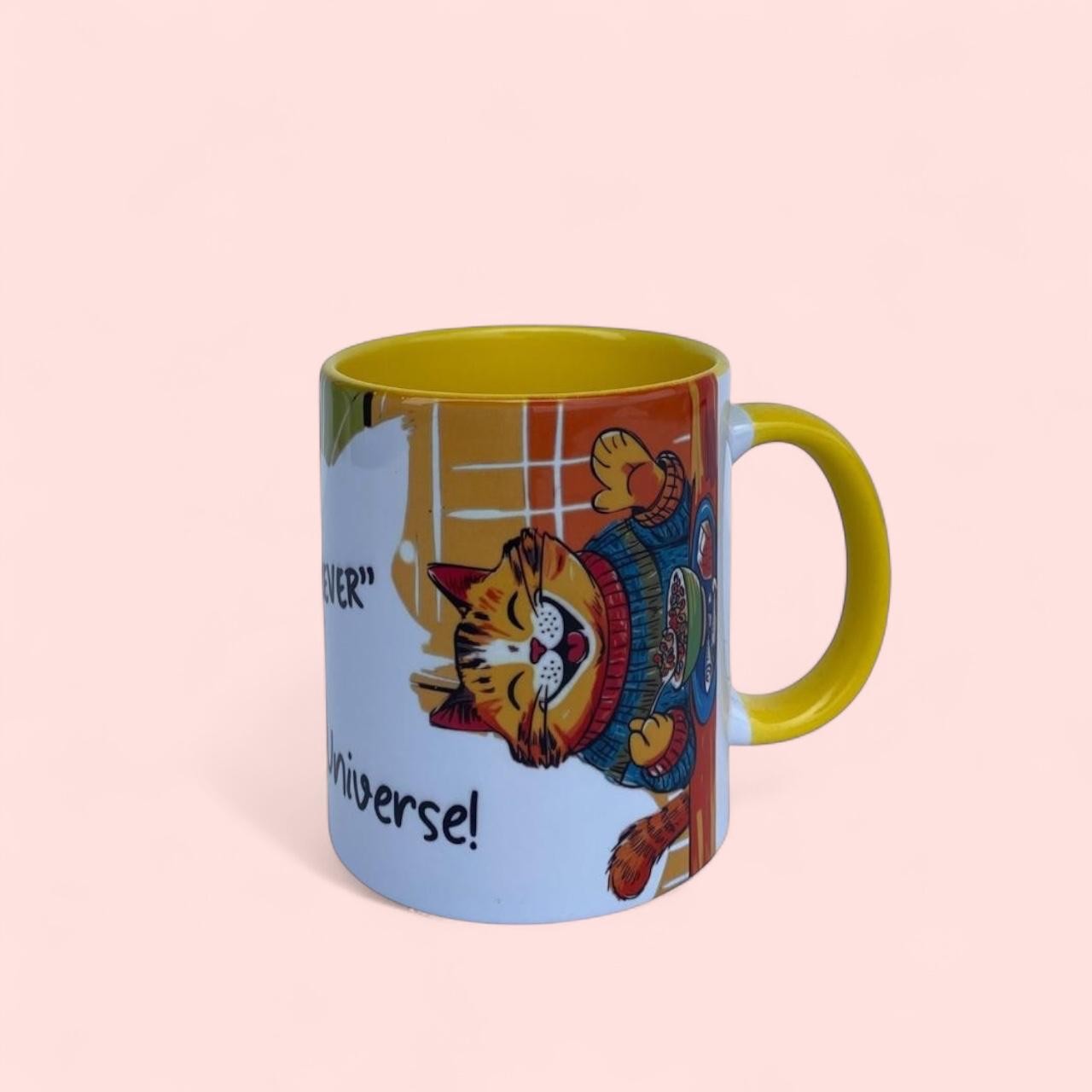 Cats Are My Universe Tasarım Baskı Kupa