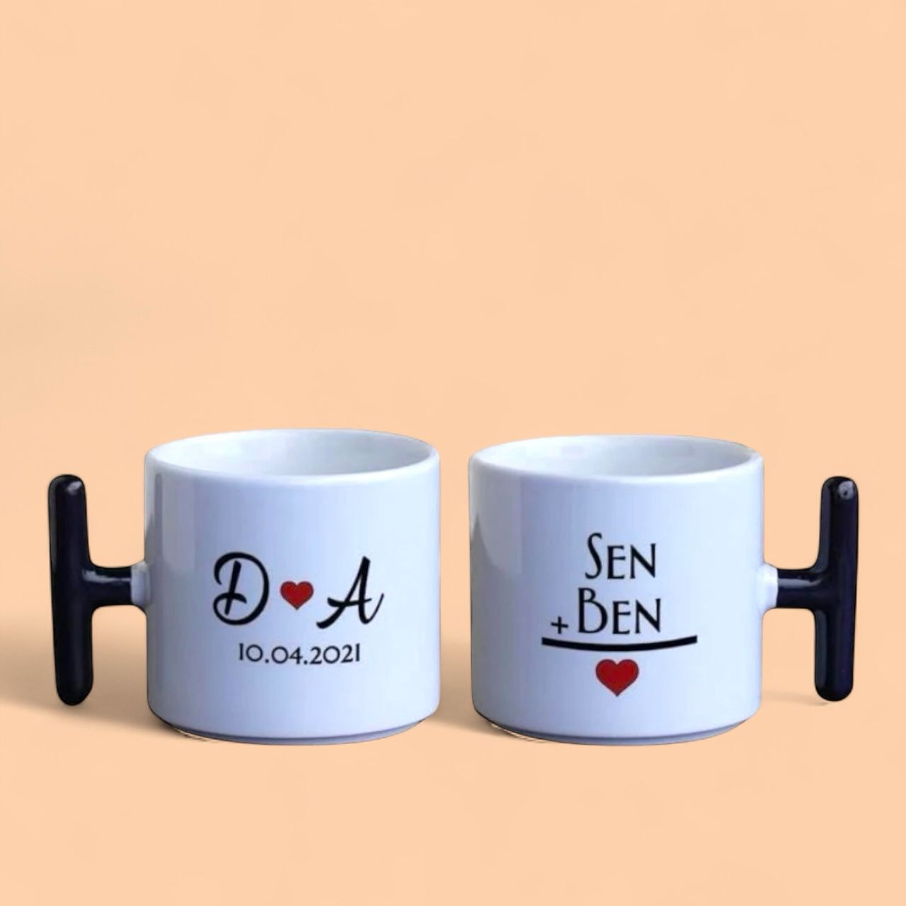 Sen+Ben Kişiye Özel T Kupa