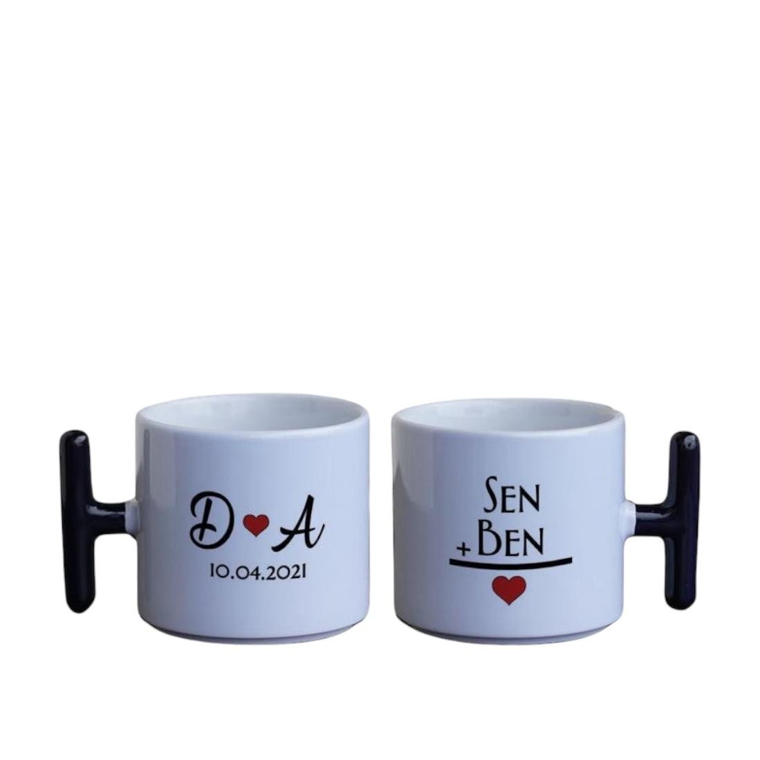 Sen+Ben Kişiye Özel T Kupa