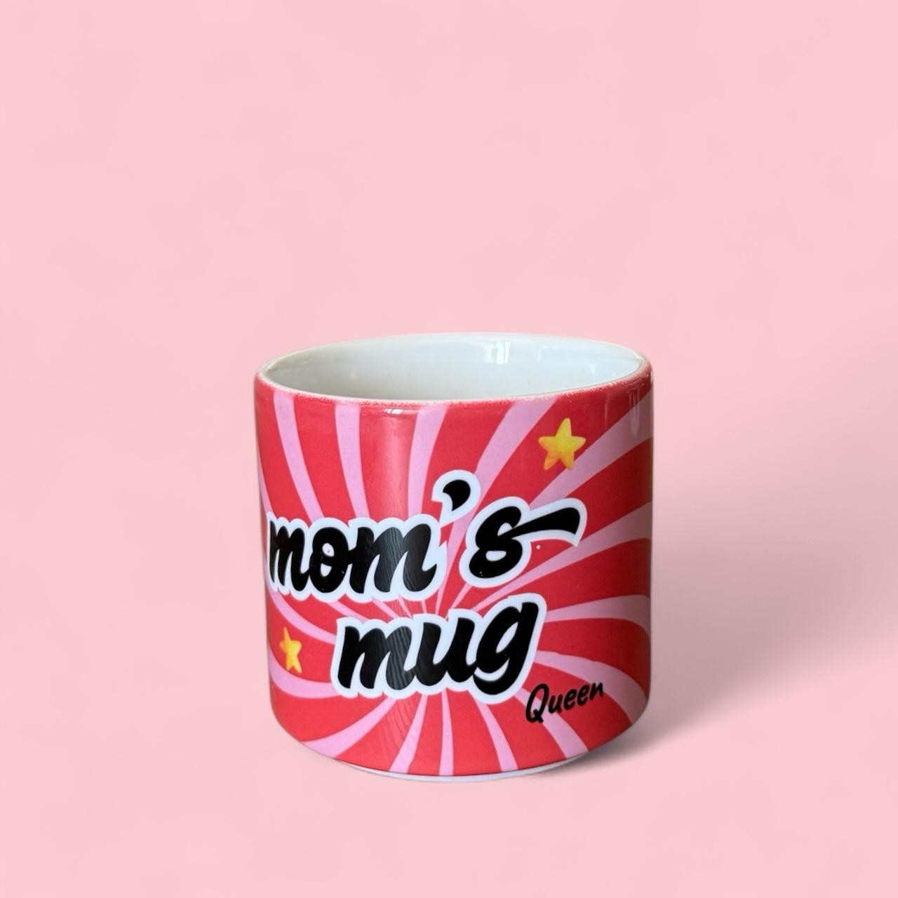 Mom's Mug Baskılı T Kupa