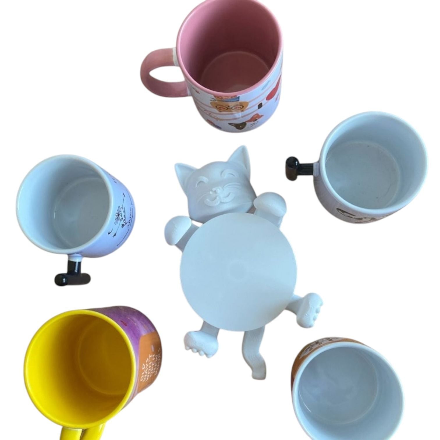 3 Boyutlu Kedi Bardak Altlığı ve Kişiselleştirilmiş Kupa