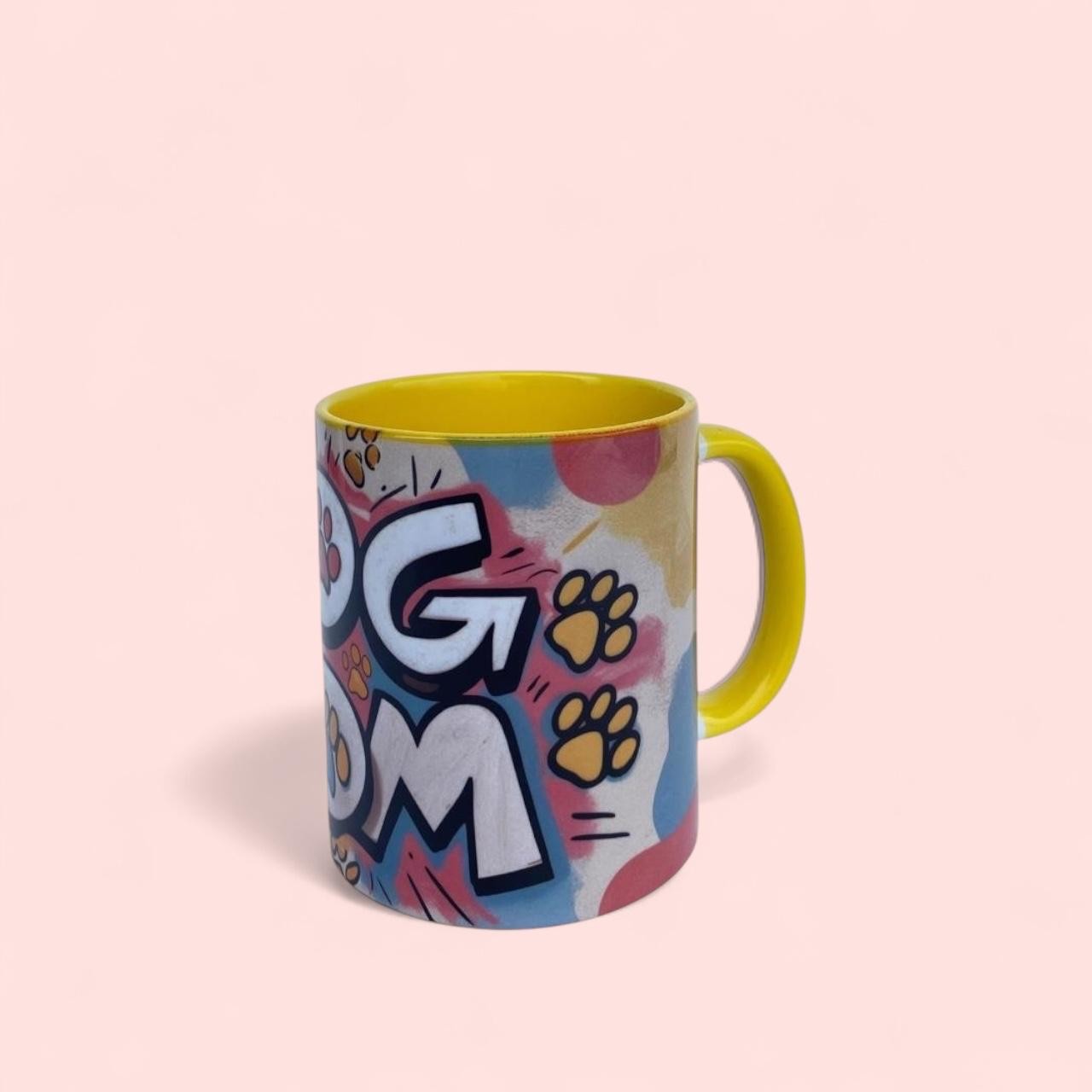 Dog Mom Tasarım Baskılı Kupa