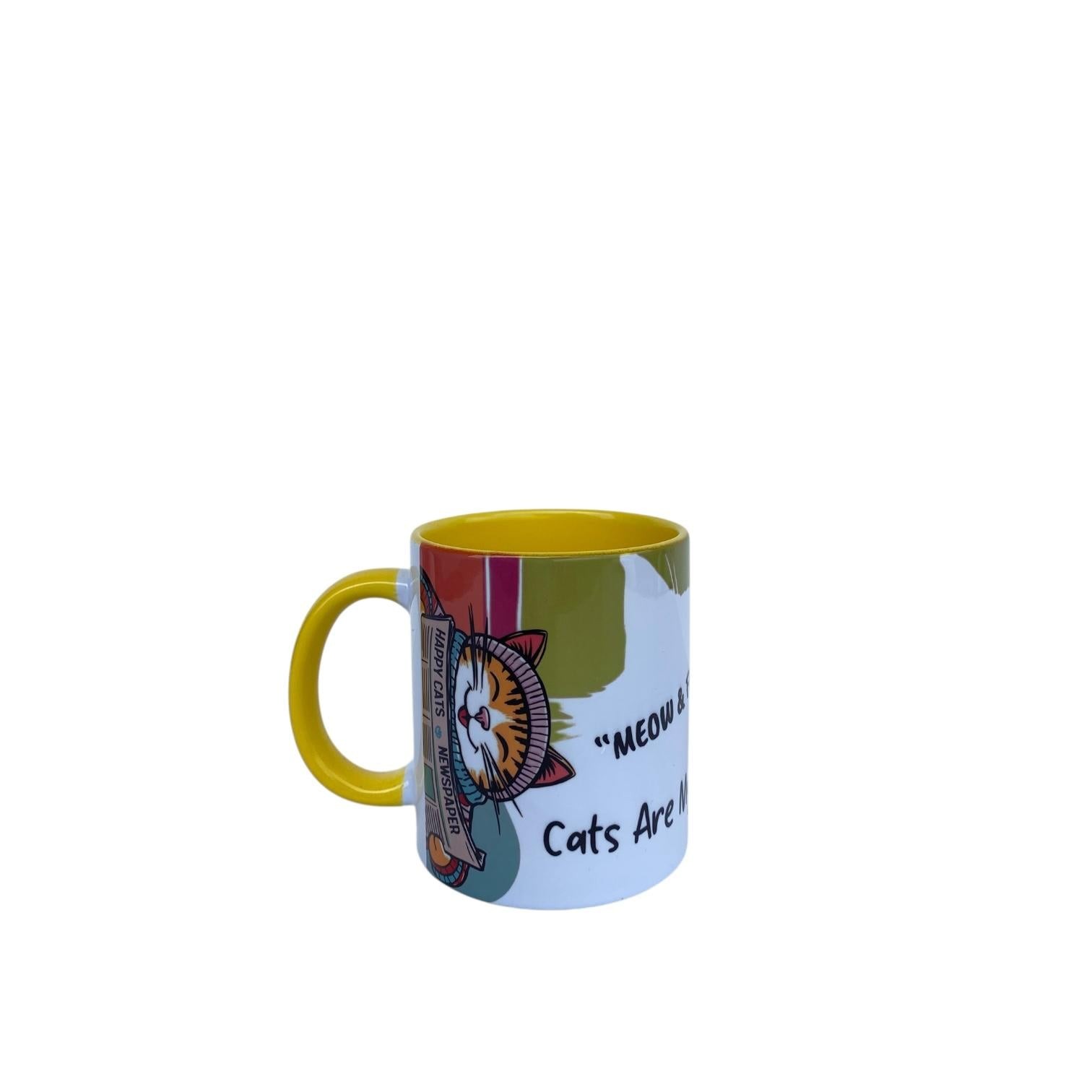 Cats Are My Universe Tasarım Baskı Kupa