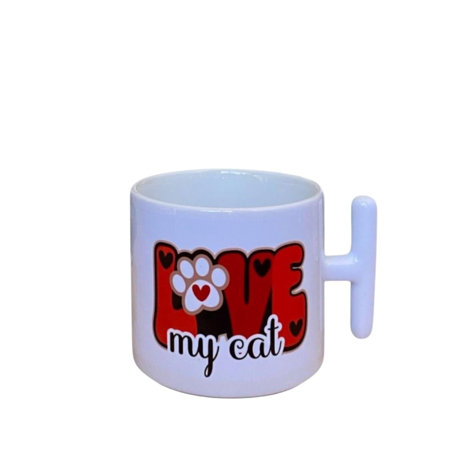 3 Boyutlu Kedi Bardak Altlığı ve Kişiselleştirilmiş Kupa