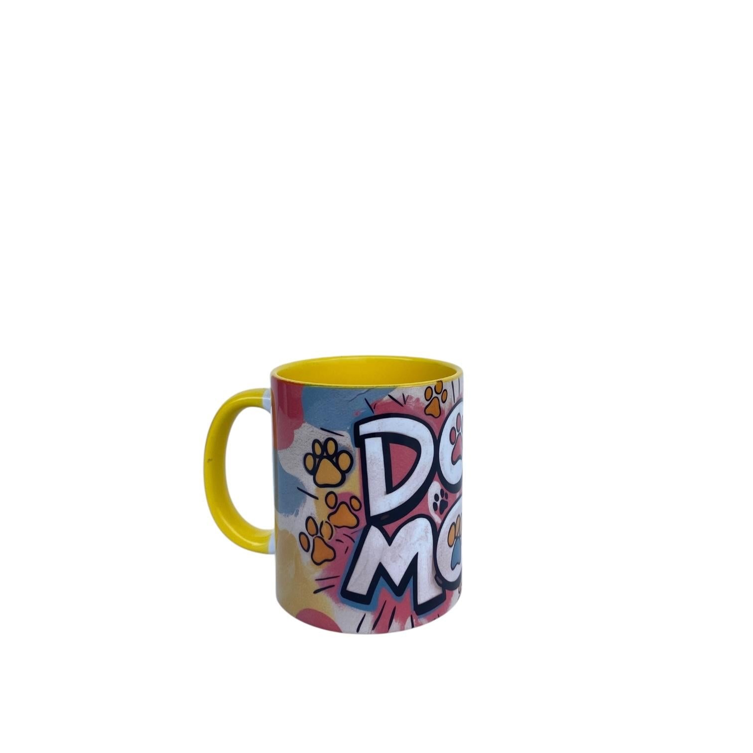 Dog Mom Tasarım Baskılı Kupa