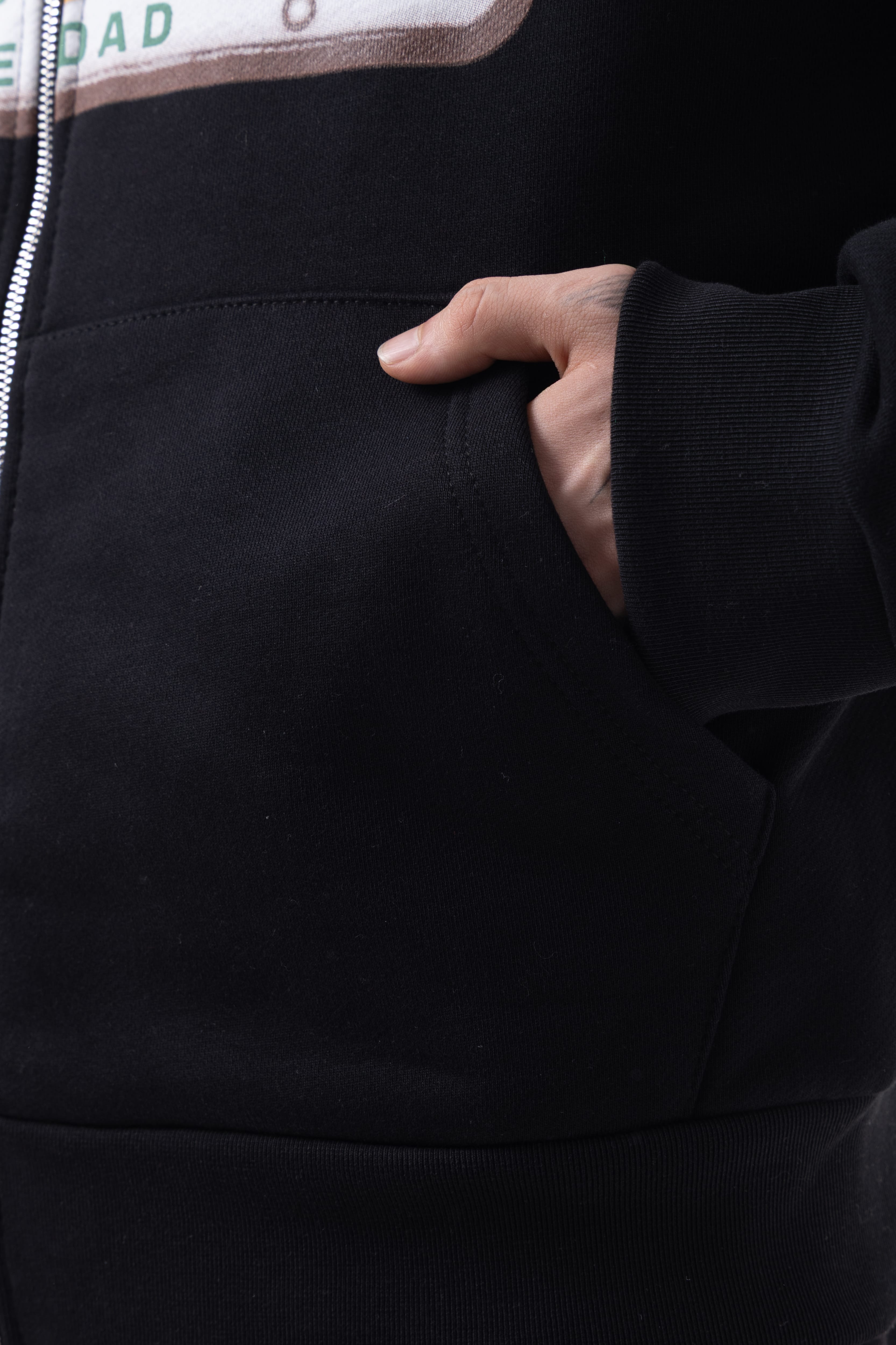 DİEGONEL PLAKA BASKILI ZİP