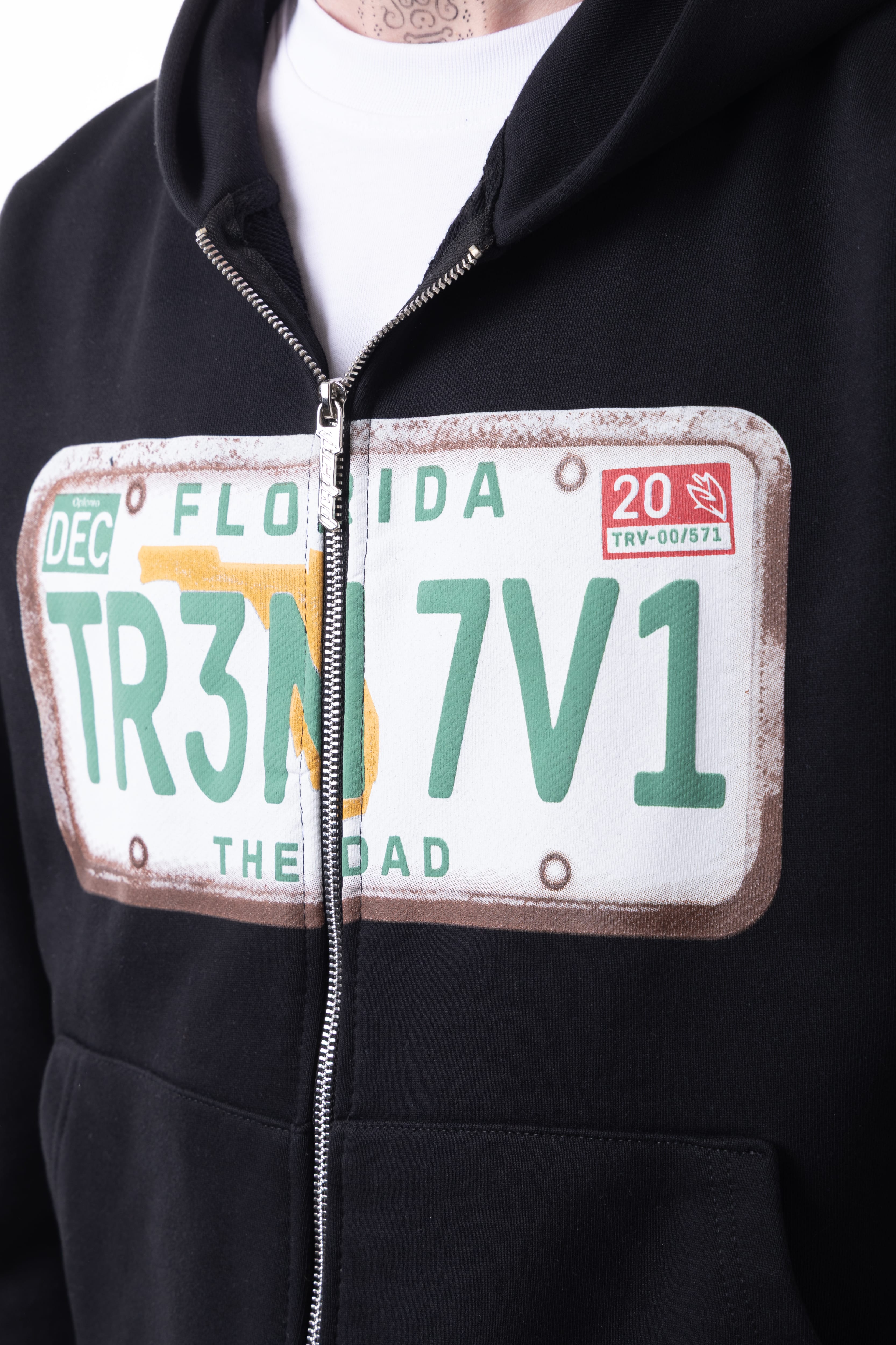 DİEGONEL PLAKA BASKILI ZİP