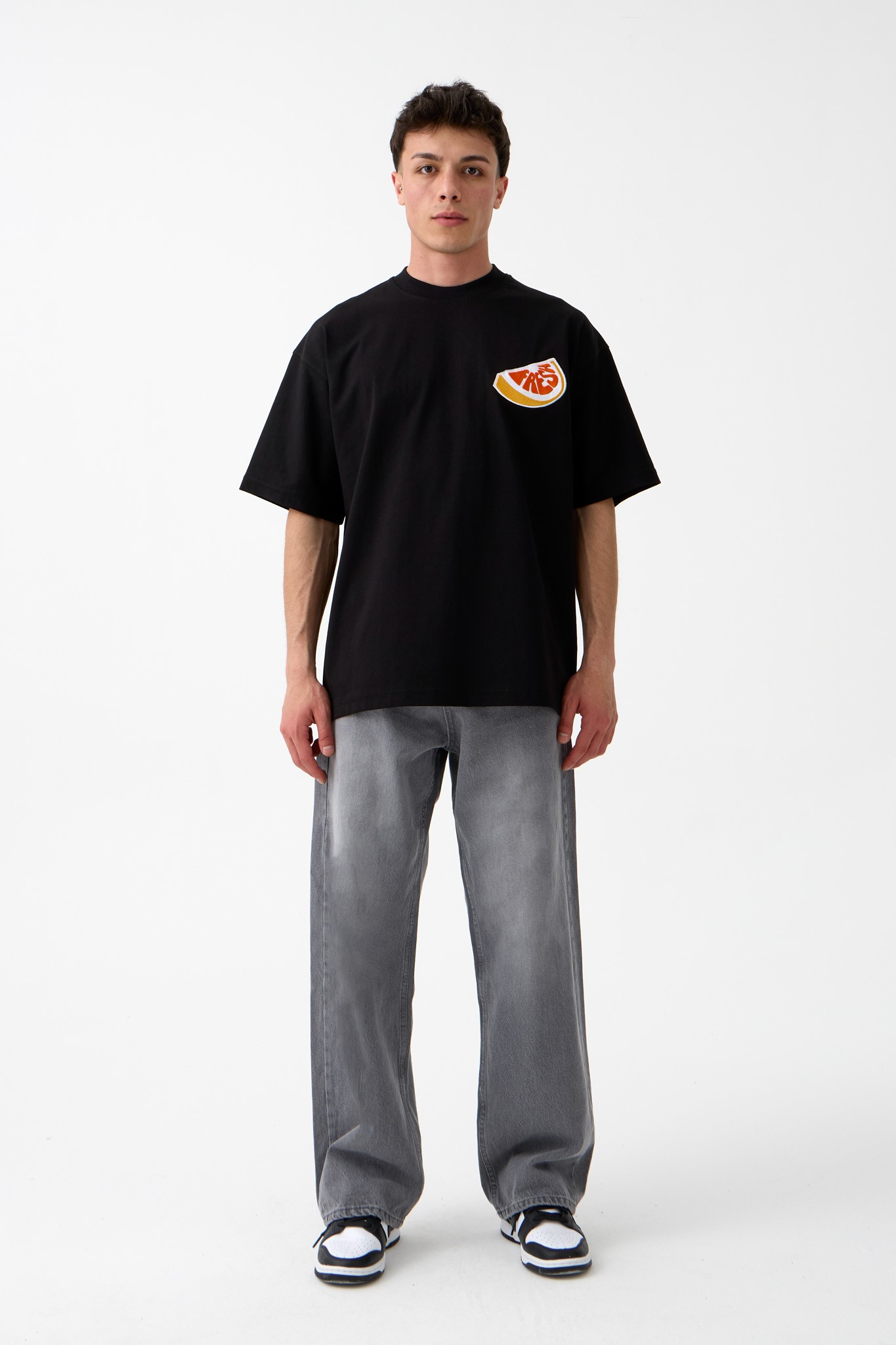 Fresh Nakışlı Oversize Tişört
