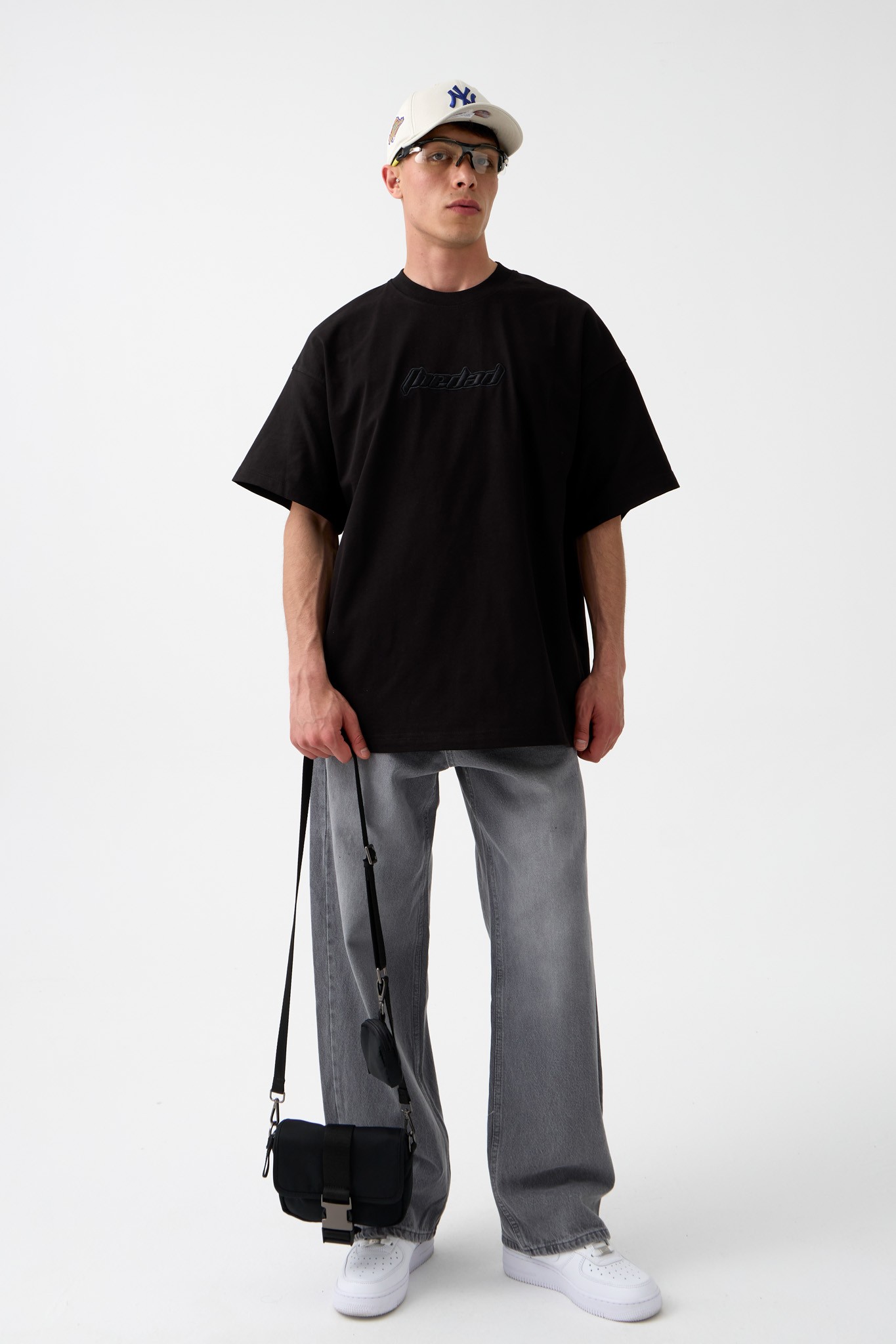The Dad Nakışlı Oversize Tişört