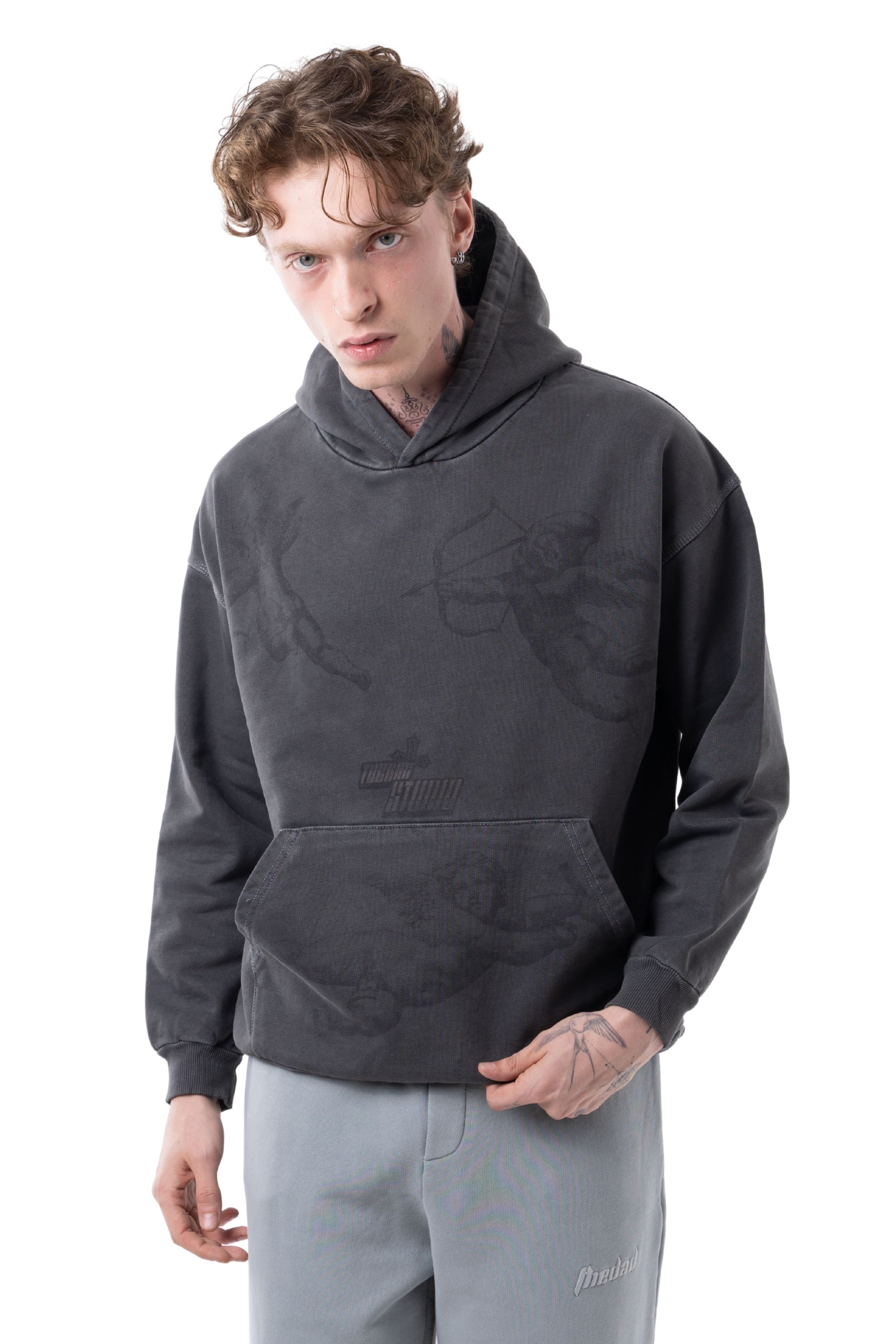 DEİGONEL HERKÜL HOODİE - ANTRASİT