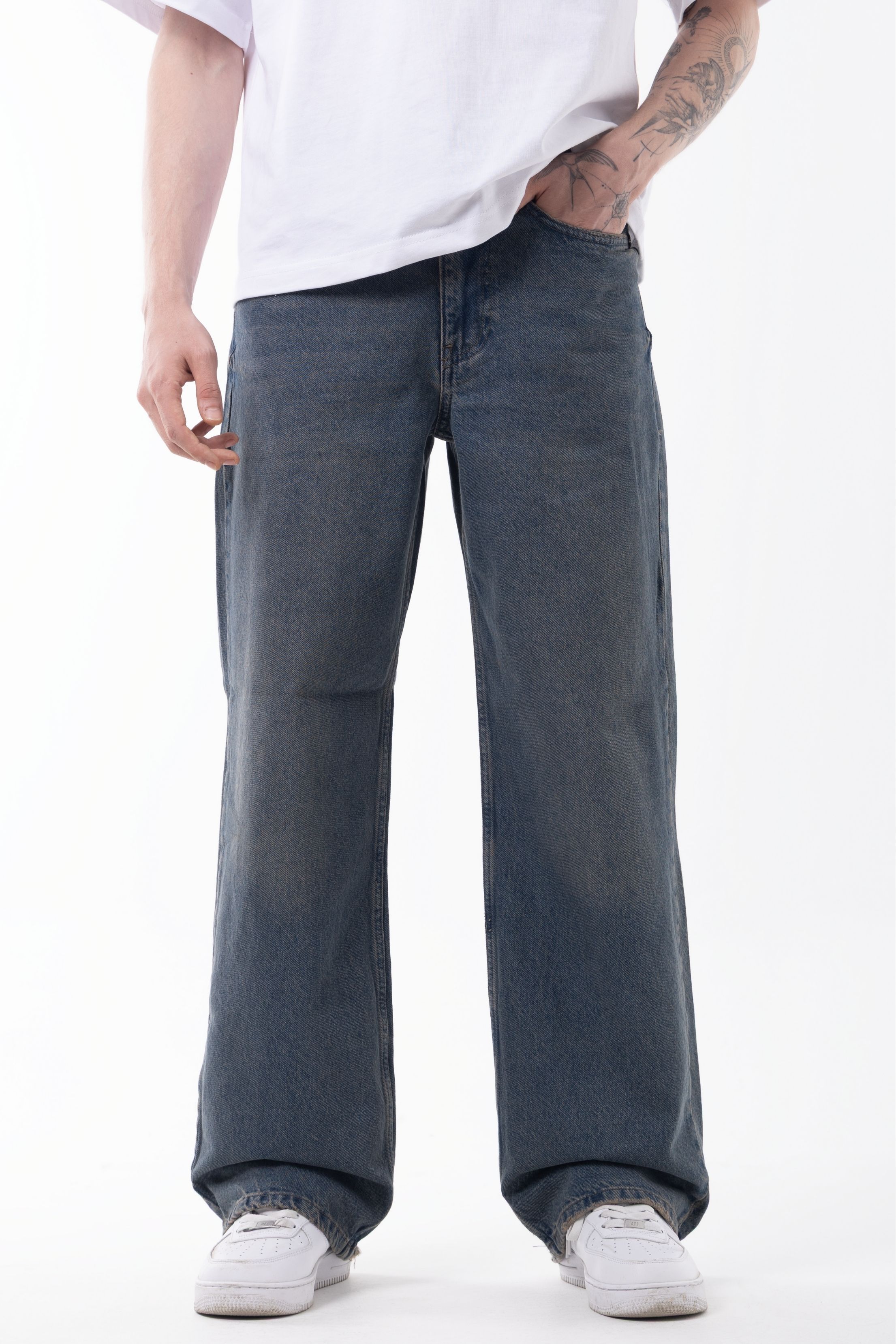 BASİC LOUSE JEANS - HARD TİNTY