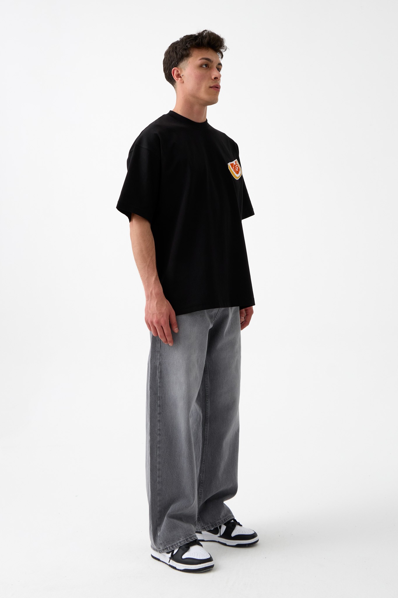 Fresh Nakışlı Oversize Tişört