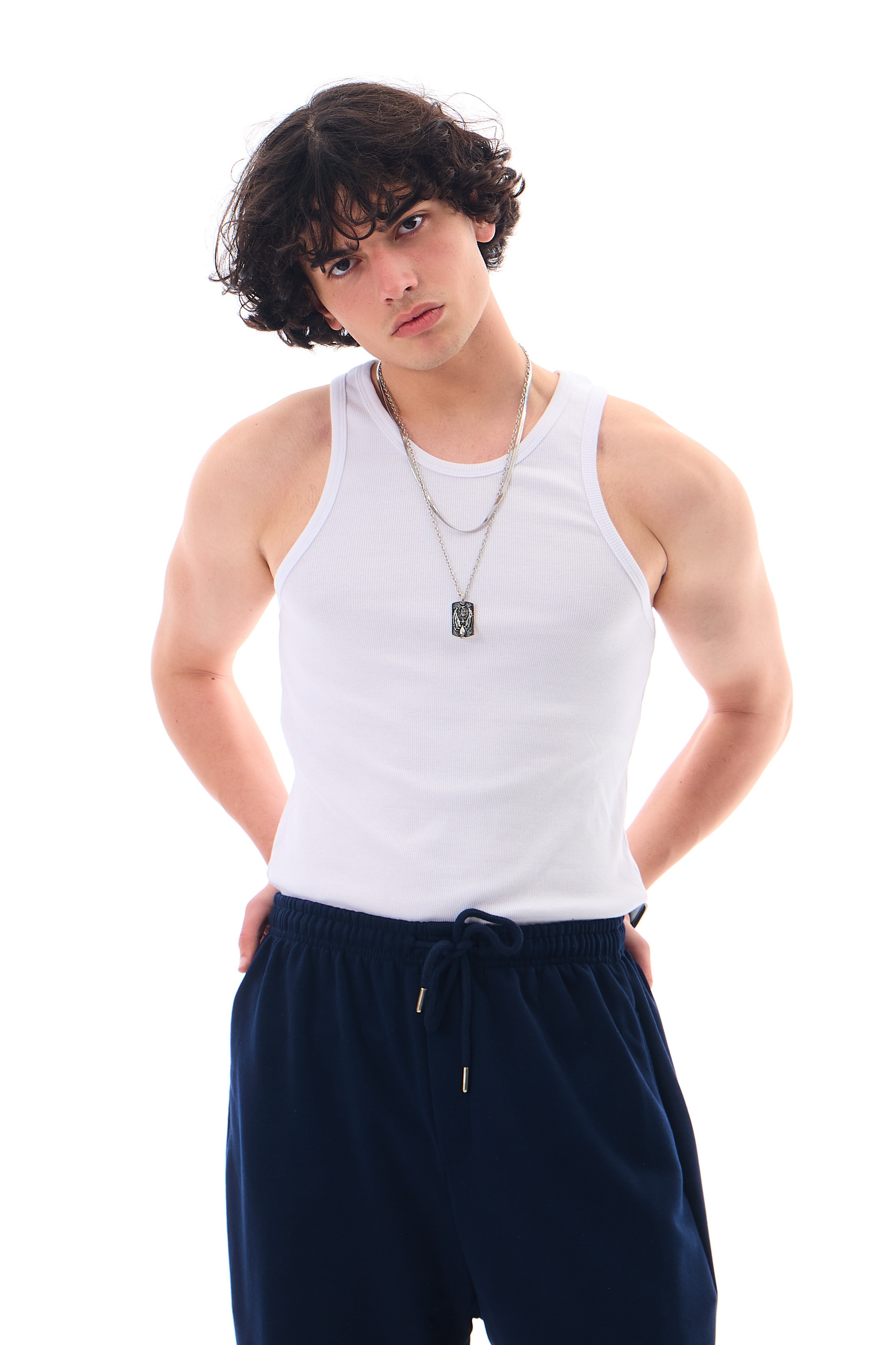 Top Tank Atlet - BEYAZ