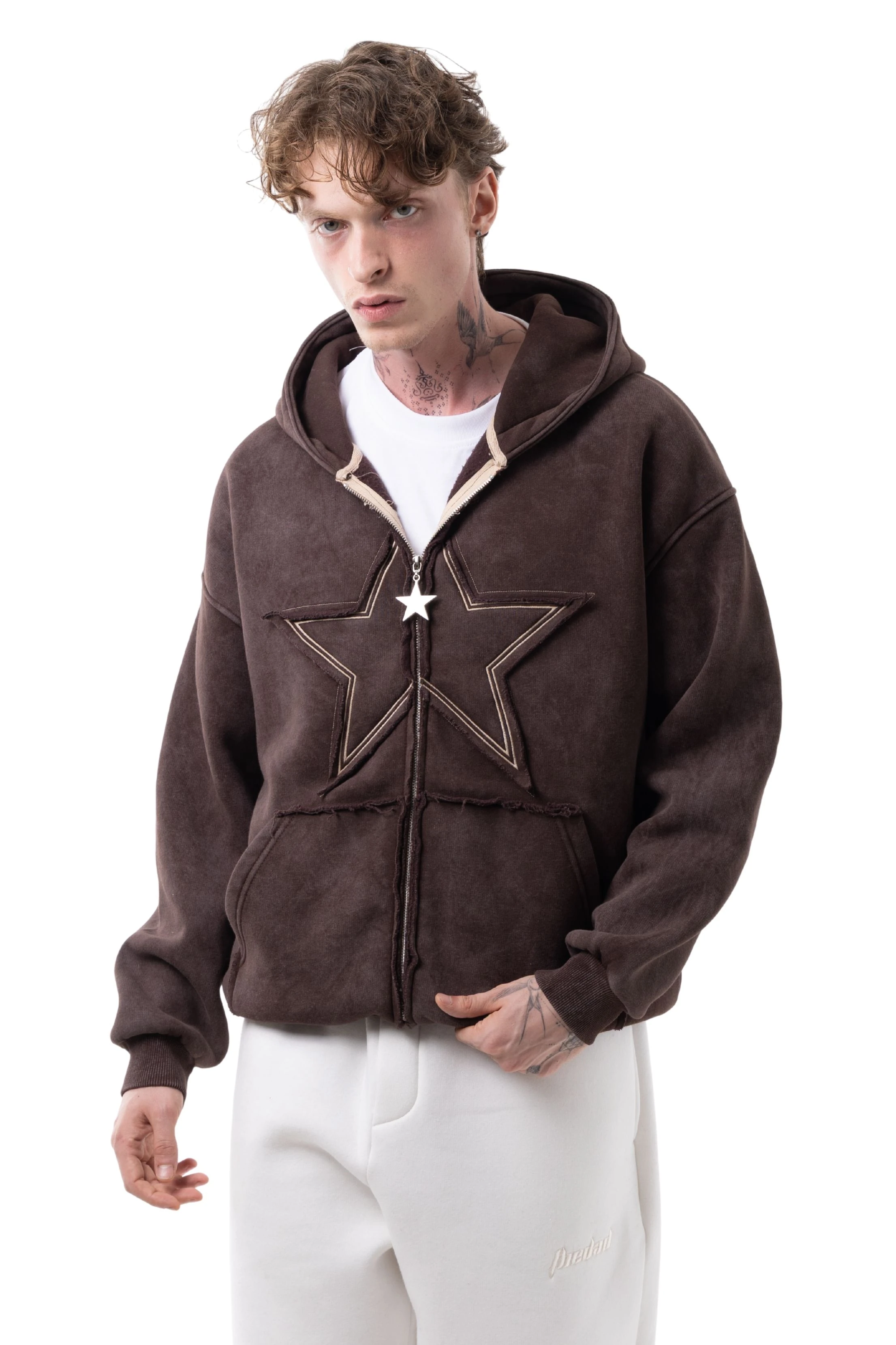 YILDIZ STRAYT WASHED ZİP