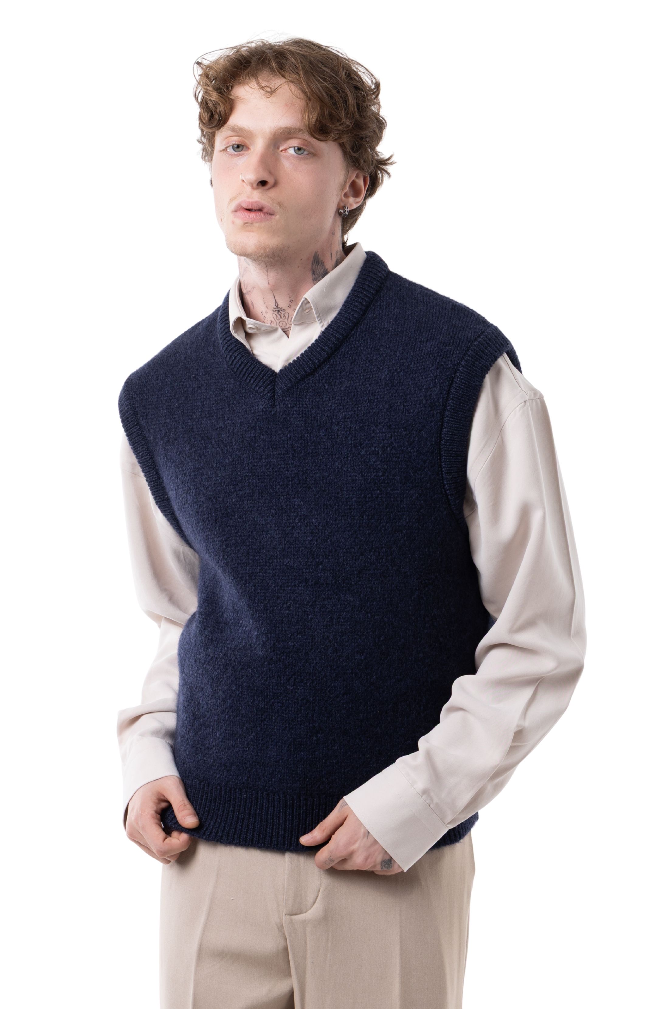 BASİC SÜVETER - LACİVERT