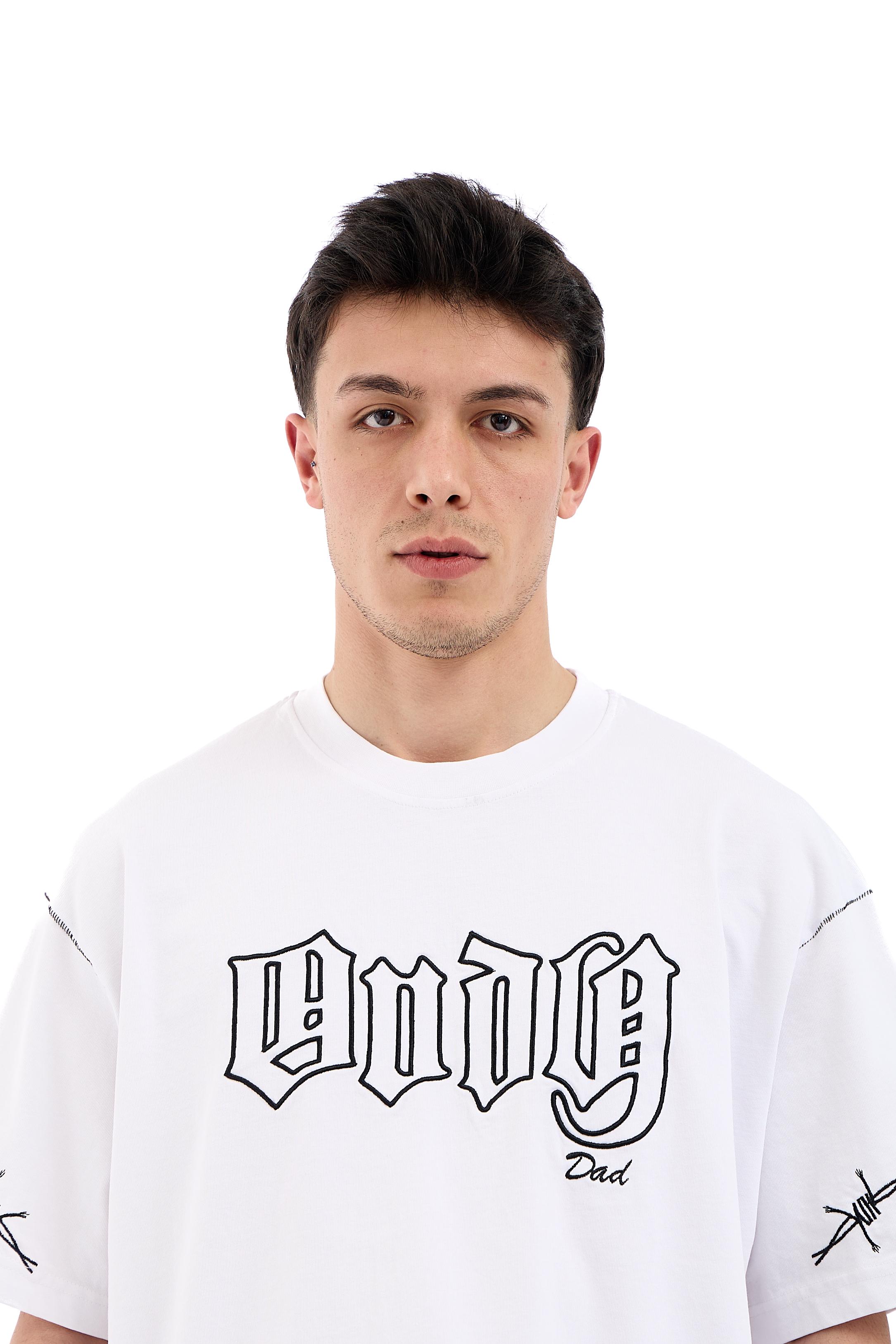 Andy dad nakışlı oversize tişört