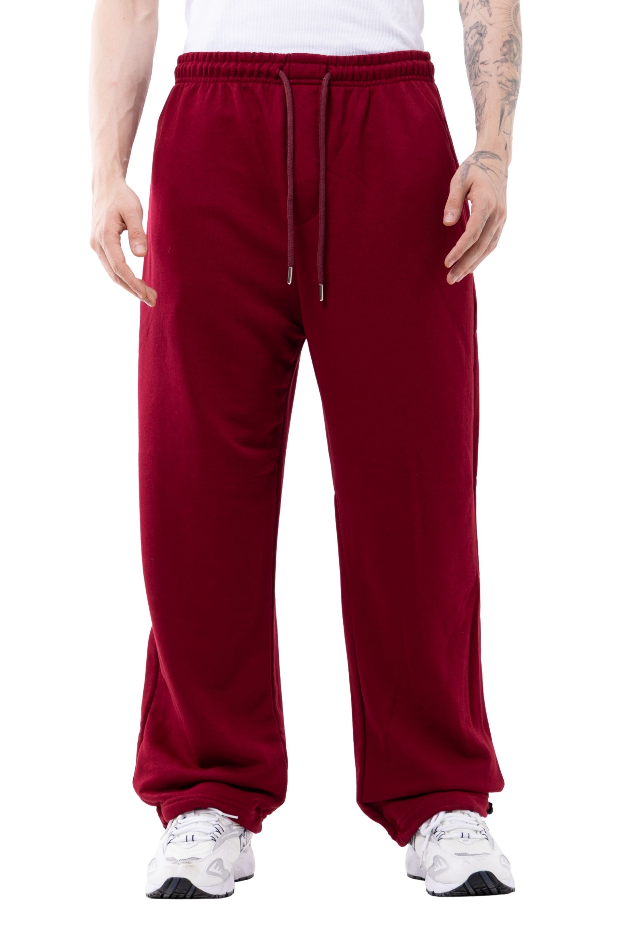 SUMMER STOPERLİ EŞOFMAN ALTI - BORDO