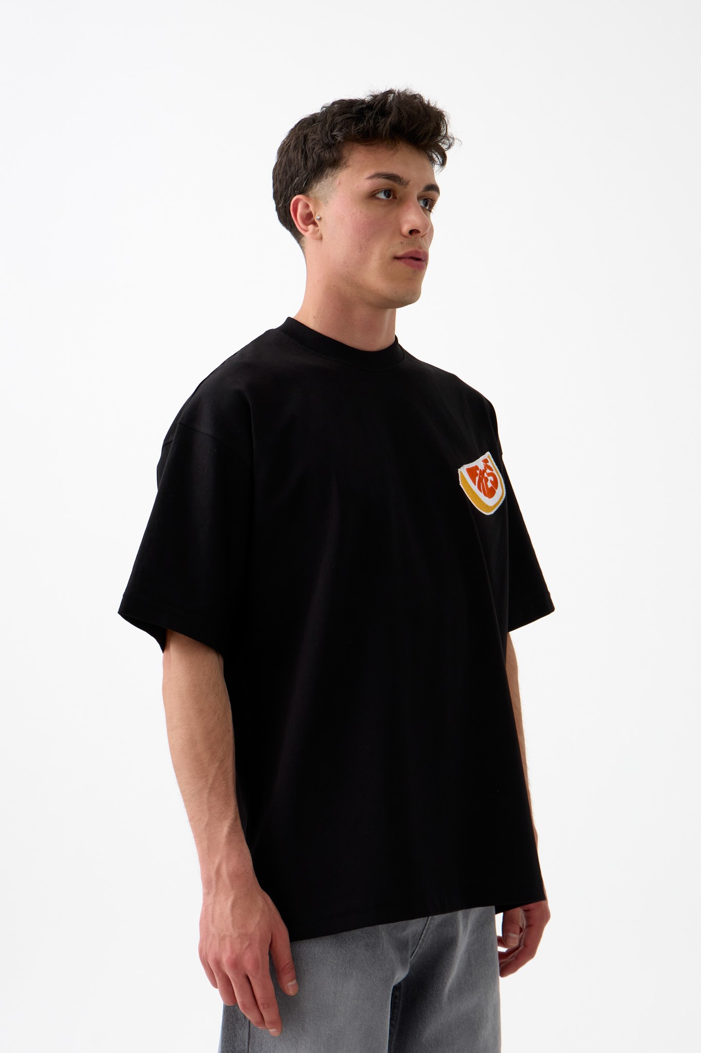 Fresh Nakışlı Oversize Tişört