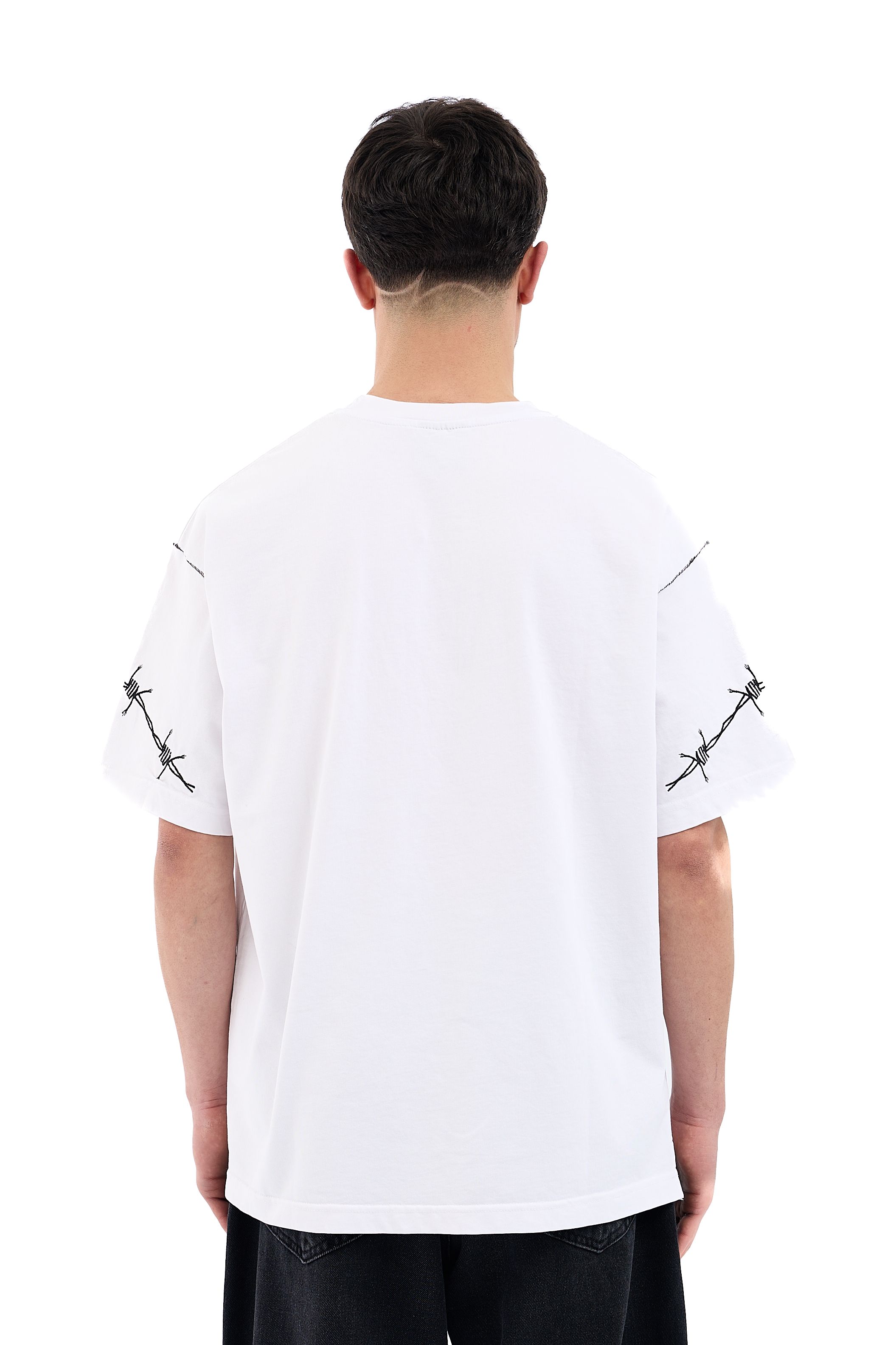 Andy dad nakışlı oversize tişört
