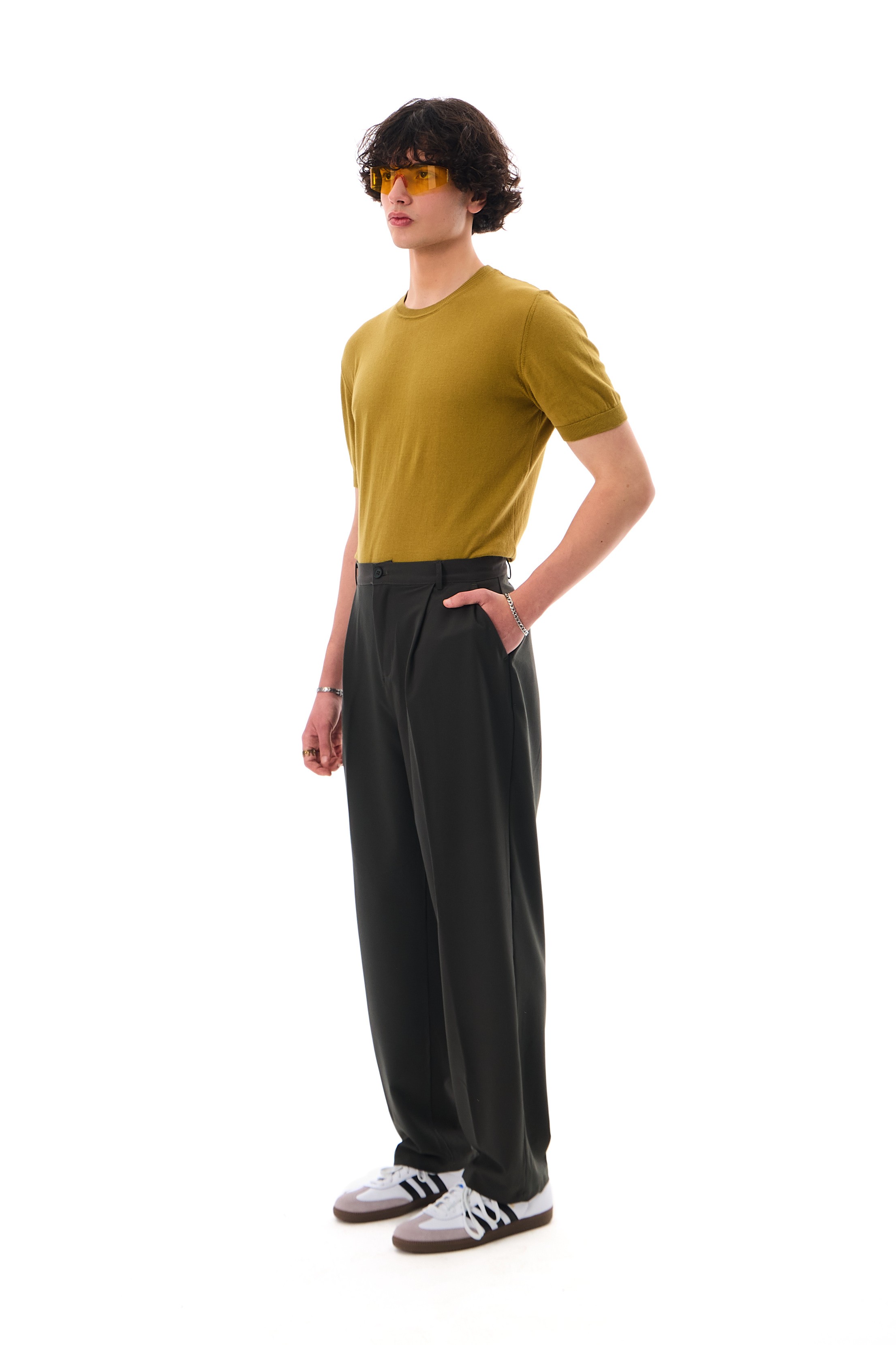 HAKİ MİKRO GABARDİN PANTOLON