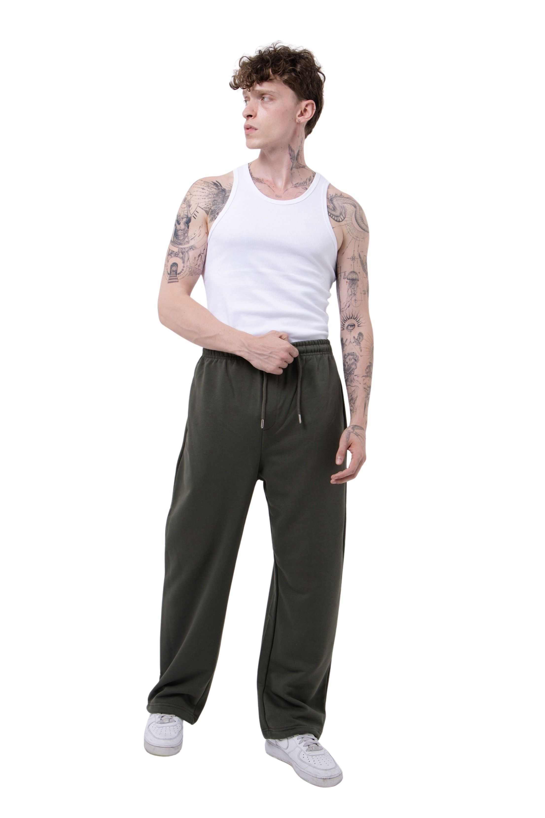 SUMMER STOPERLİ EŞOFMAN ALTI - HAKİ
