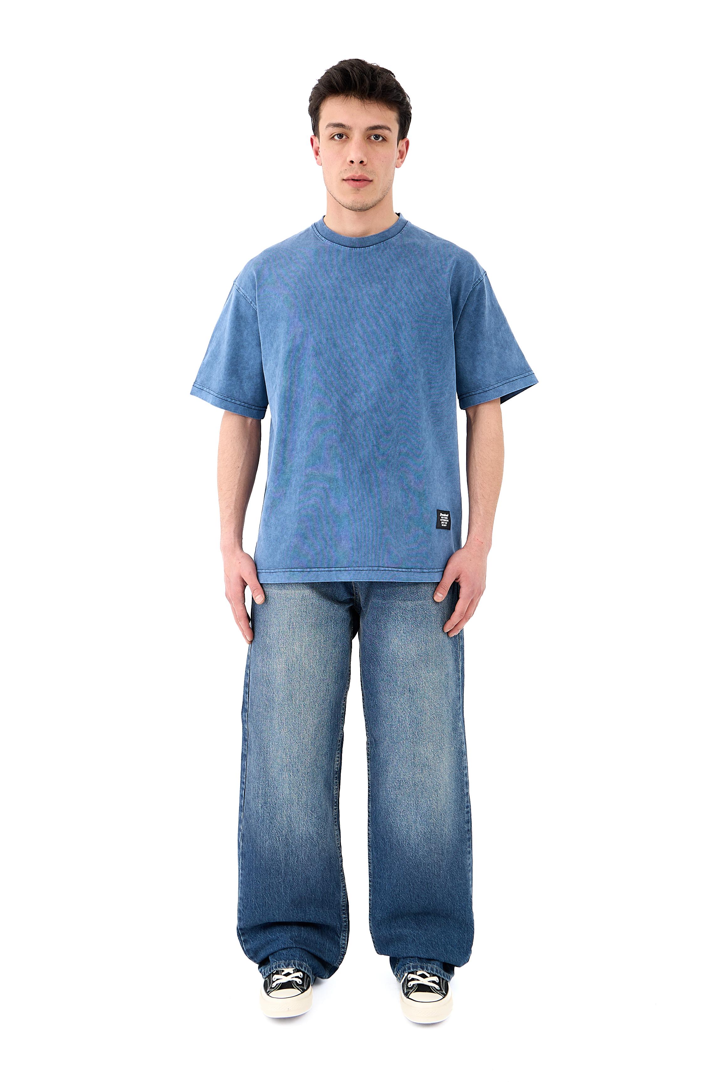 Acid Washed Basic Oversize Tişört