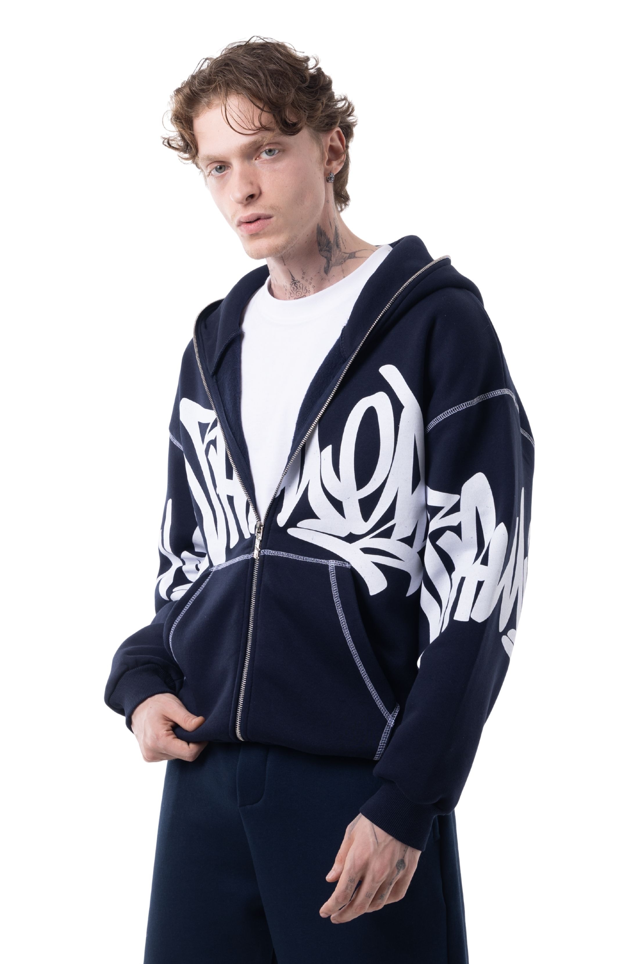 BAKILI PANO ZİP - LACİVERT