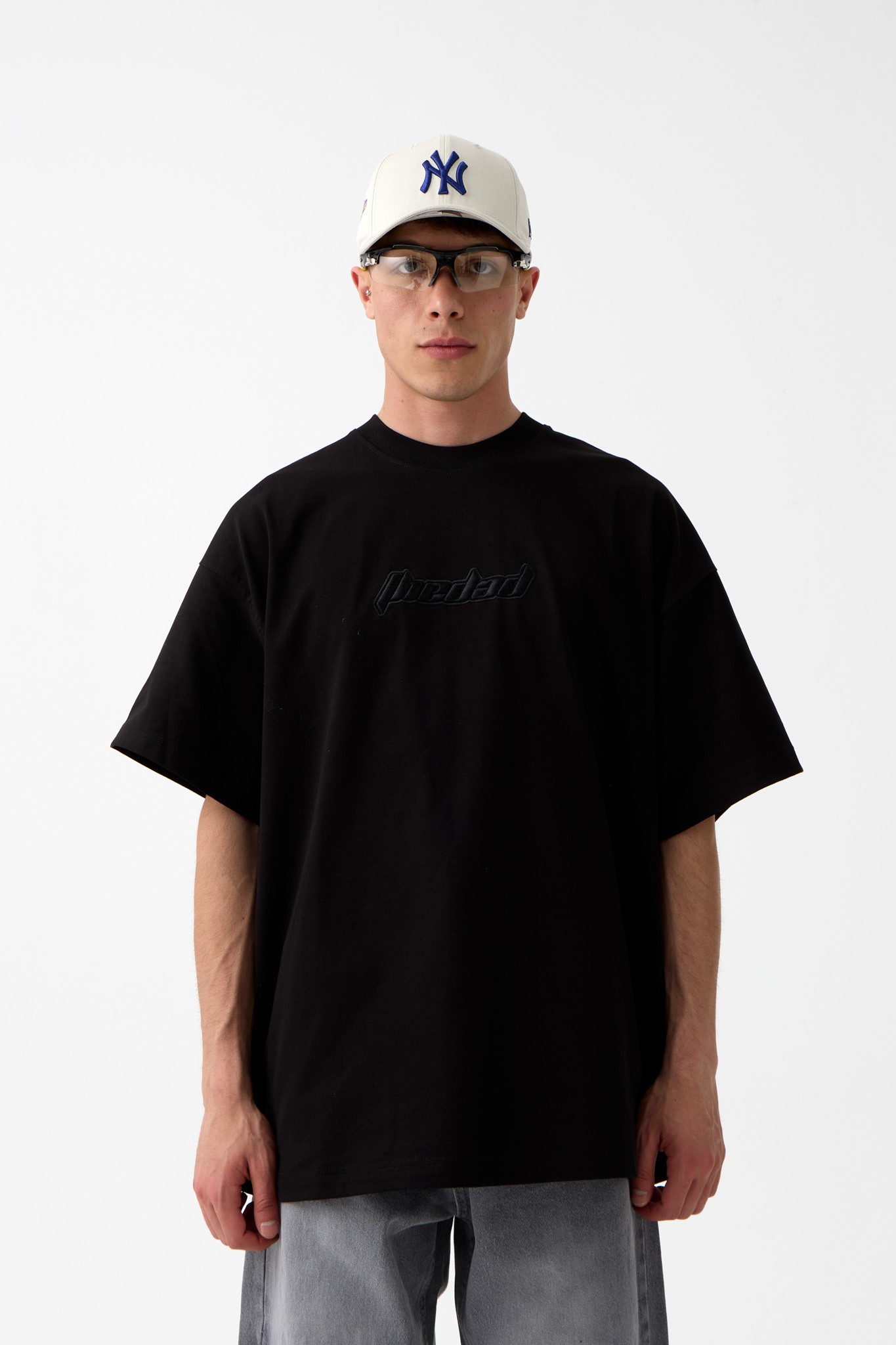 The Dad Nakışlı Oversize Tişört