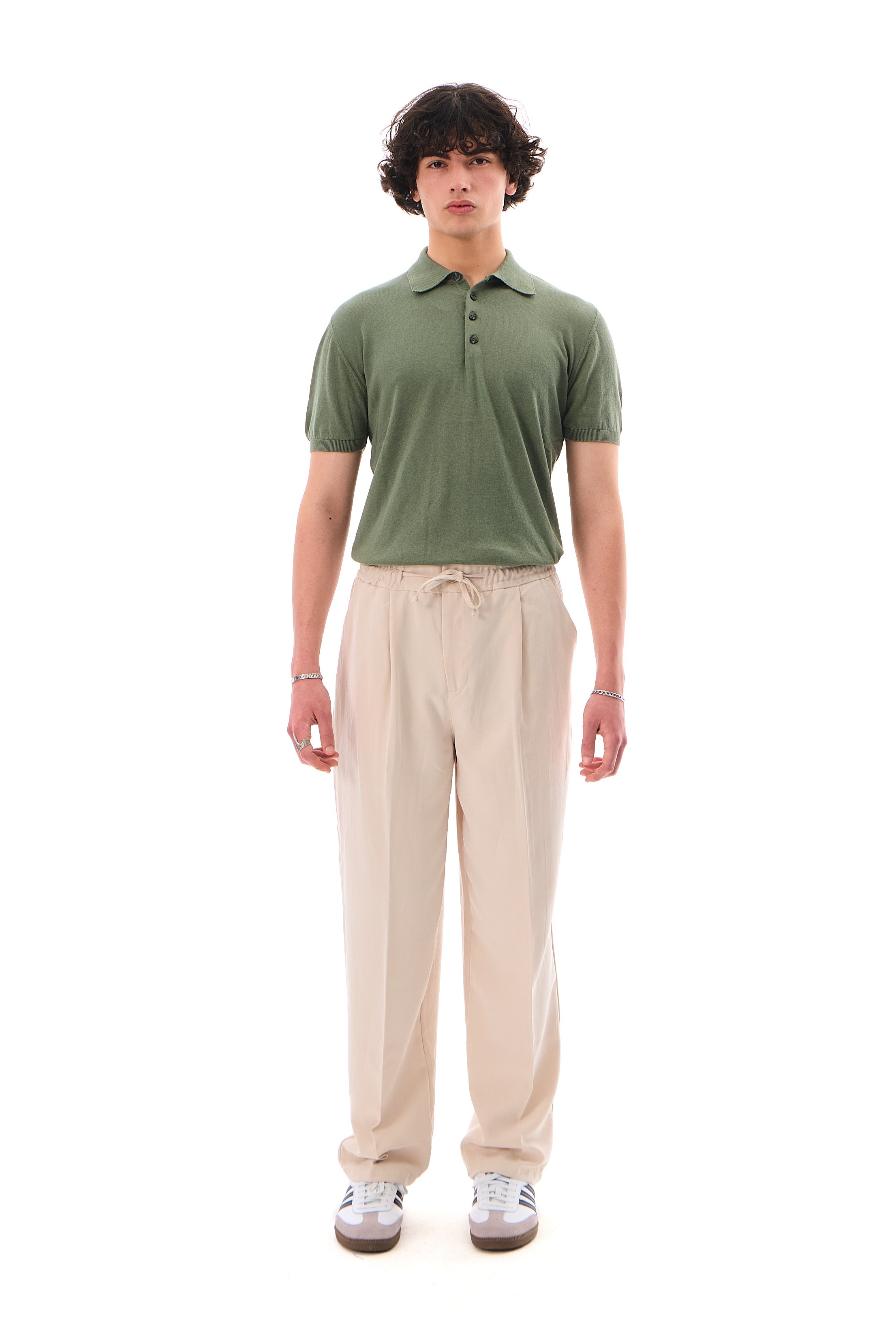 POLO YAKA TRİKO - HAKİ