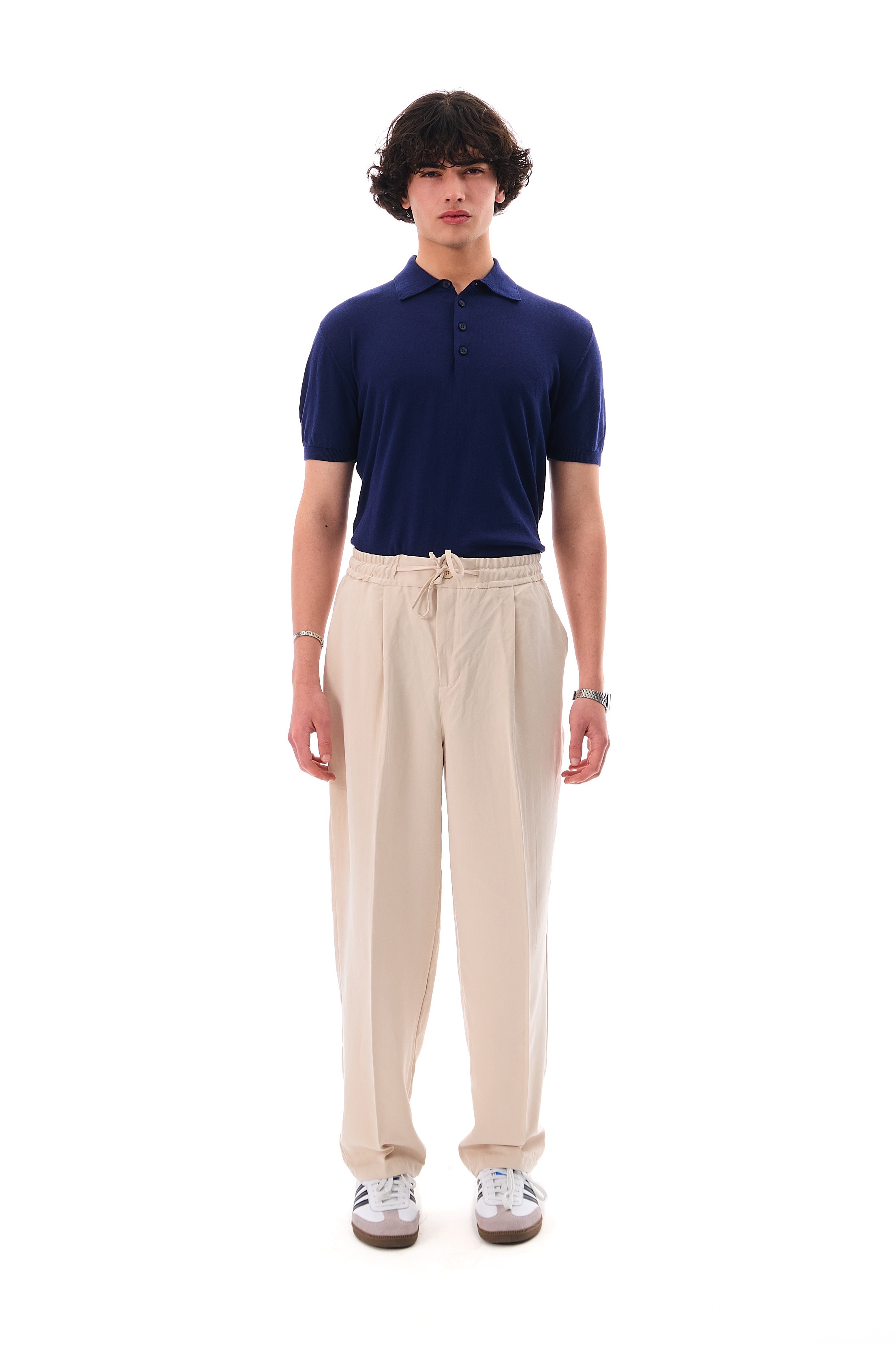 POLO YAKA TRİKO - LACİVERT