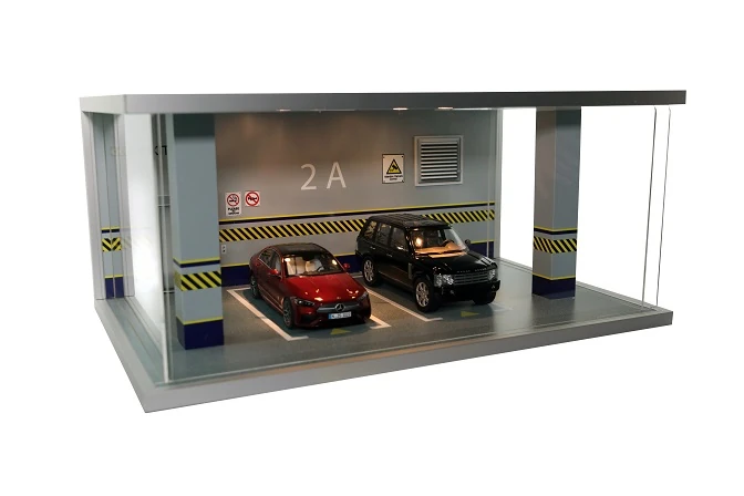 Atlantic Case 30107 Işıklı Diorama Car Park / Kapalı Park Sergileme Ünitesi