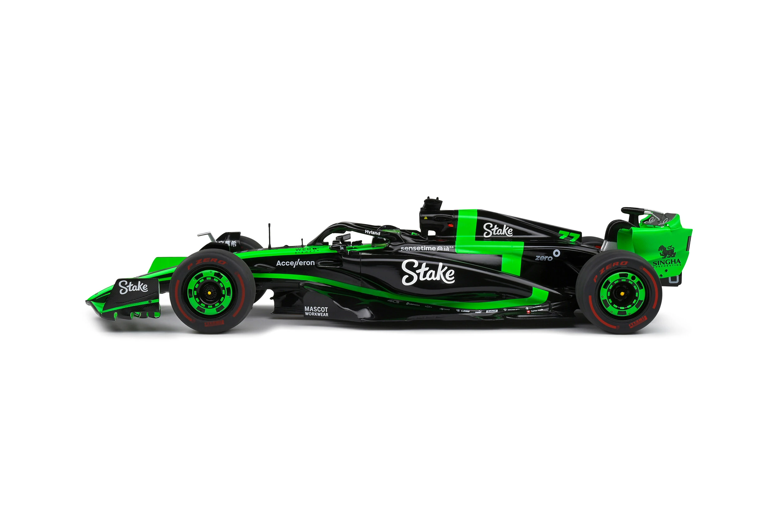 Solido | S1814102 | 1/18 Ölçek | KICK Sauber F1 Takımı C44 JAPONYA