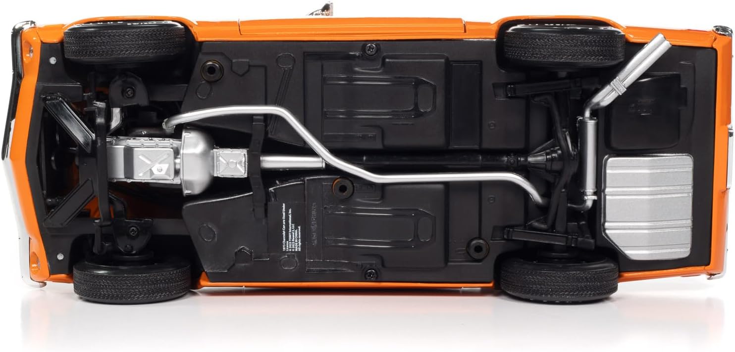 American Muscle AMM1319 1/18 Ölçek 1973 Chevrolet Vega Gt, Turuncu