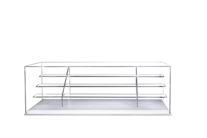 Atlantic Case 40222 1/43 Ölçek Merdiven Sergileme Ünitesi. Beyaz Deri Taban ve Fanus İle Birlikte.