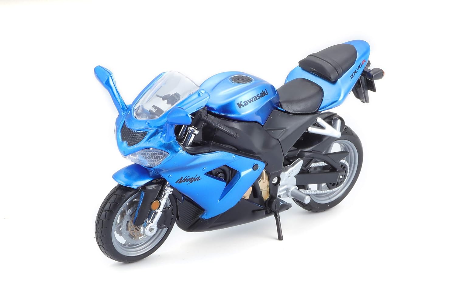 Burago | Bura51014 | 1/18 Kawasaki Ninja Zx-10R, Mavi Metallik