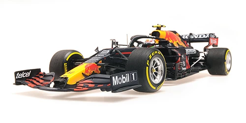 Minichamps 110211911 1/18 Ölçek RED BULL RACING HONDA  RB16B - SERGIO PÉREZ - MEXICAN GP 2021 Limitli Üretim 402 Adet