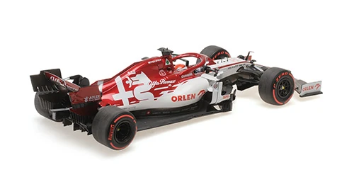 Minichamps 110200207 1/18 Ölçek ALFA ROMEO RACING F1 C39 - KIMI RAIKKONEN - STYRIAN GP 2020