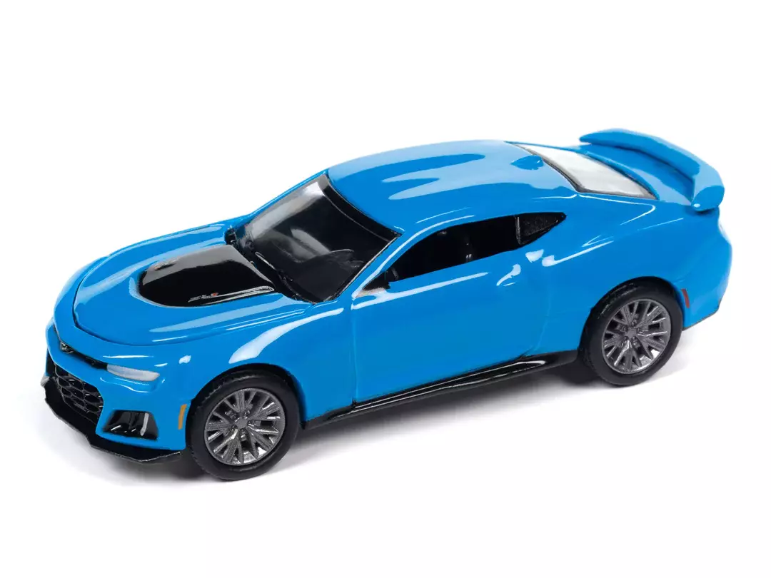 Autoworld | Awsp138B | 1/64 2022 Chevrolet Camaro Zl1, Rapid Mavi