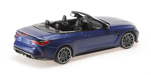 Minichamps 	155021030	1/18 Ölçek 	BMW M4 CABRIOLET - 2021 - Metalik Mat Mavi Limitli üretim 438 adet