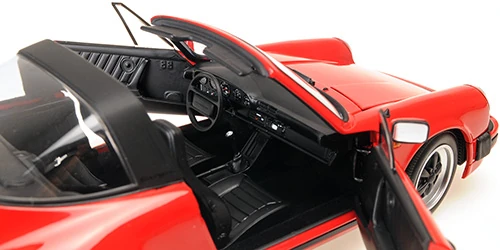 Minichamps 100063061 1/18 Ölçek PORSCHE 911 CARRERA 3.2 TARGA - 1983 - Kırmızı