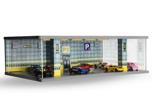 Atlantic Case 30303 1/64 Ölçek Işıklı Diorama. Model Sarı P2 Kat Kapalı Park