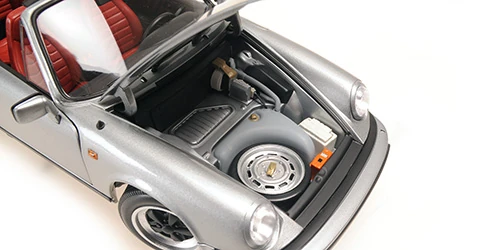 Minichamps 100063034 1/18 Ölçek PORSCHE 911 CARRERA 3.2 CABRIOLET - 1983 - Metalik Gri