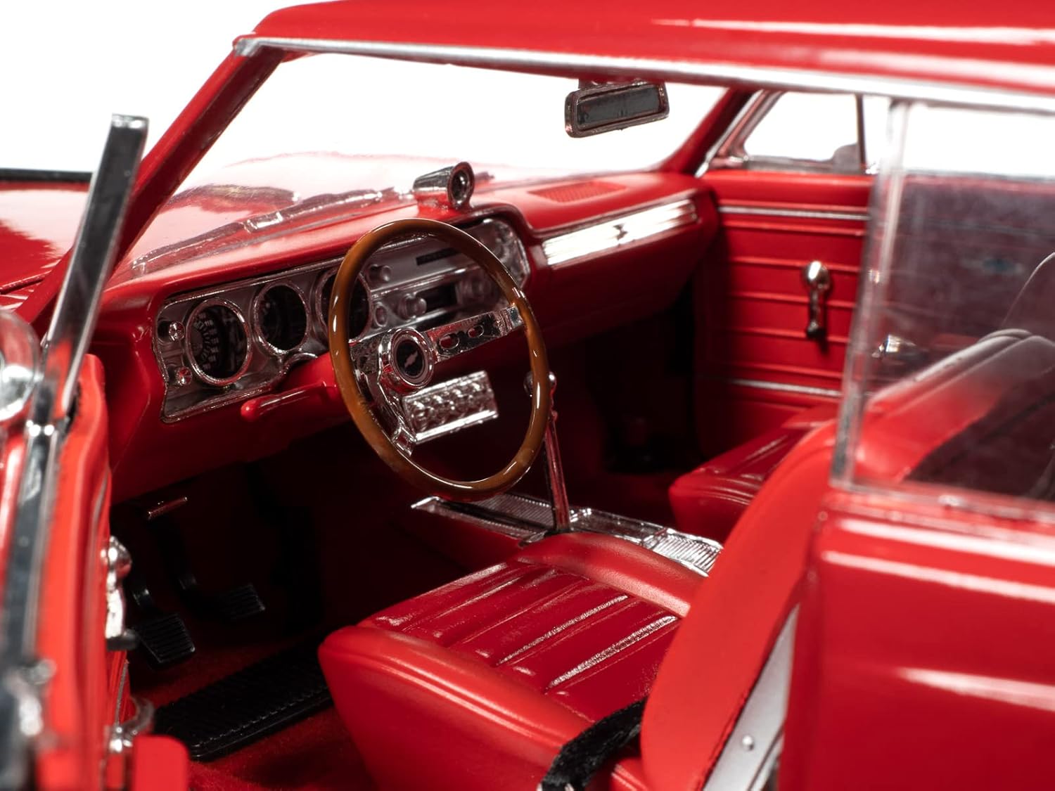 American Muscle | Amm1272 | 1/18 1965 Chevrolet Chevelle Ss Z16 (Mcacn), Regal Kırmızı