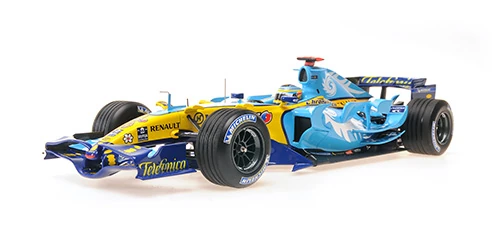 Minichamps 117061401 1/18 Ölçek RENAULT F1 TEAM R26 - FERNANDO ALONSO - TURKISH GP 2006 Limitli Üretim 264 Adet