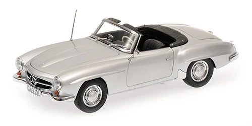 Minichamps 100037031 1/18 Ölçek MERCEDES-BENZ 190 SL (W121) - 1955 - Gümüş