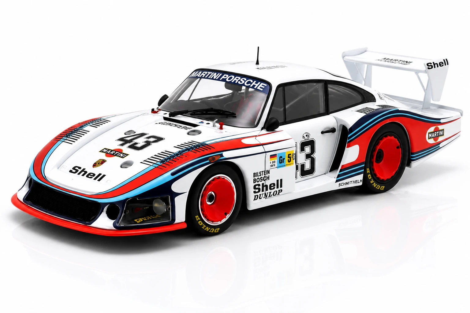 WERK83 | W18040001 | 1/18 Ölçek | Porsche 935/78 3.2L Twin Turbo Moby