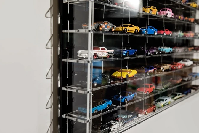 Atlantic 40112, 49 Adet 1/64 Ölçek Model Araba İçin Sergileme Ünitesi