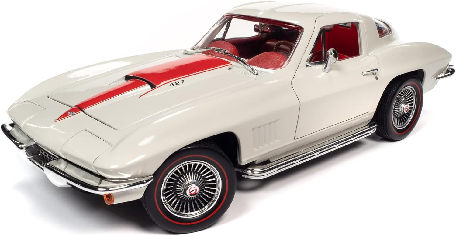 American Muscle AMM1279 1/18 Ölçek 1967 Chevrolet Corvette 427 Coupe