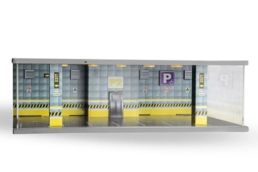 Atlantic Case 30303 1/64 Ölçek Işıklı Diorama. Model Sarı P2 Kat Kapalı Park