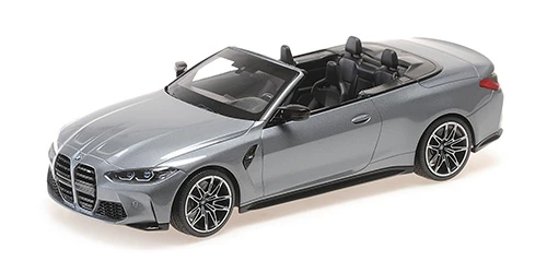Minichamps 	155021034	1/18 Ölçek 	BMW M4 CABRIOLET - 2021 - Metalik Gri